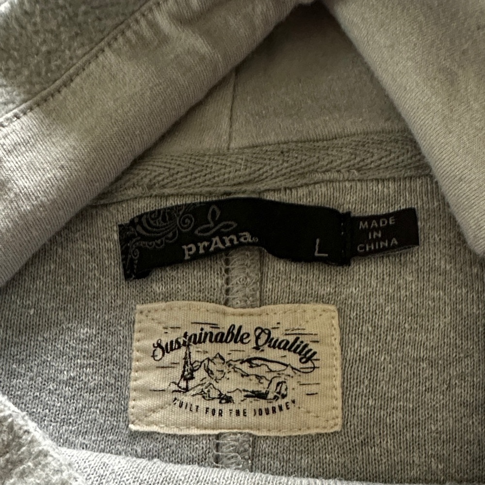 Prana Light Gray Turtleneck Pullover Sweater - Women - Picture 2 of 6